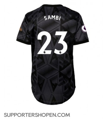 Arsenal Albert Sambi Lokonga #23 Borta Matchtröja Dam 2022-23 Kortärmad